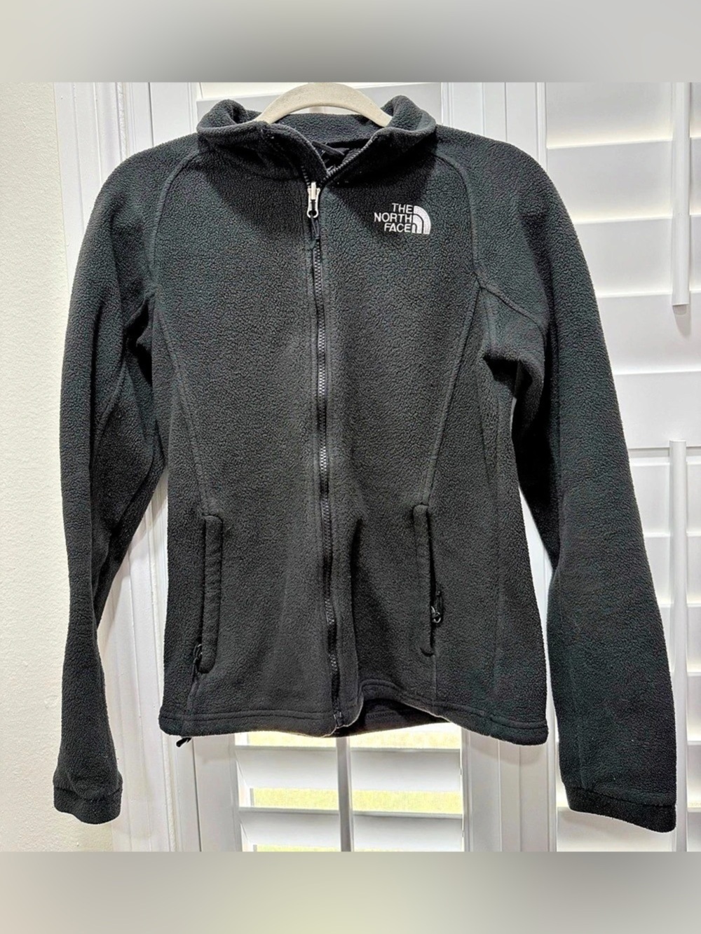The North Face Women's Performance Fleece Full-Zip Hoodie Black Small